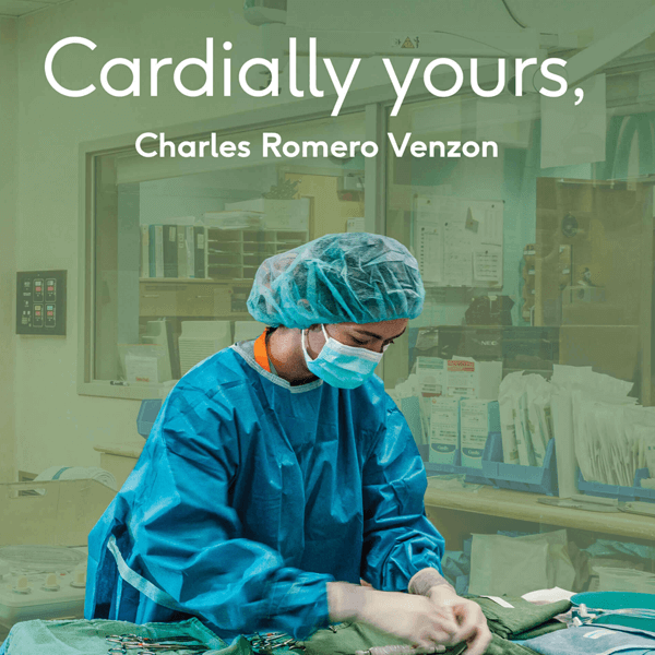 Cardially yours, by Charles Romero Venzon